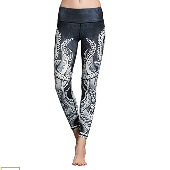 octopus yoga pants